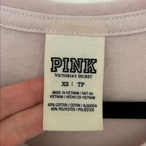 PINK Mauve Tank with Black 'PIZZA & CHILL' Graphic - Picture 3 of 3